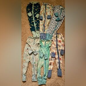 LITTLE SLEEPIES bundle - bamboo sleepers 3-6 months